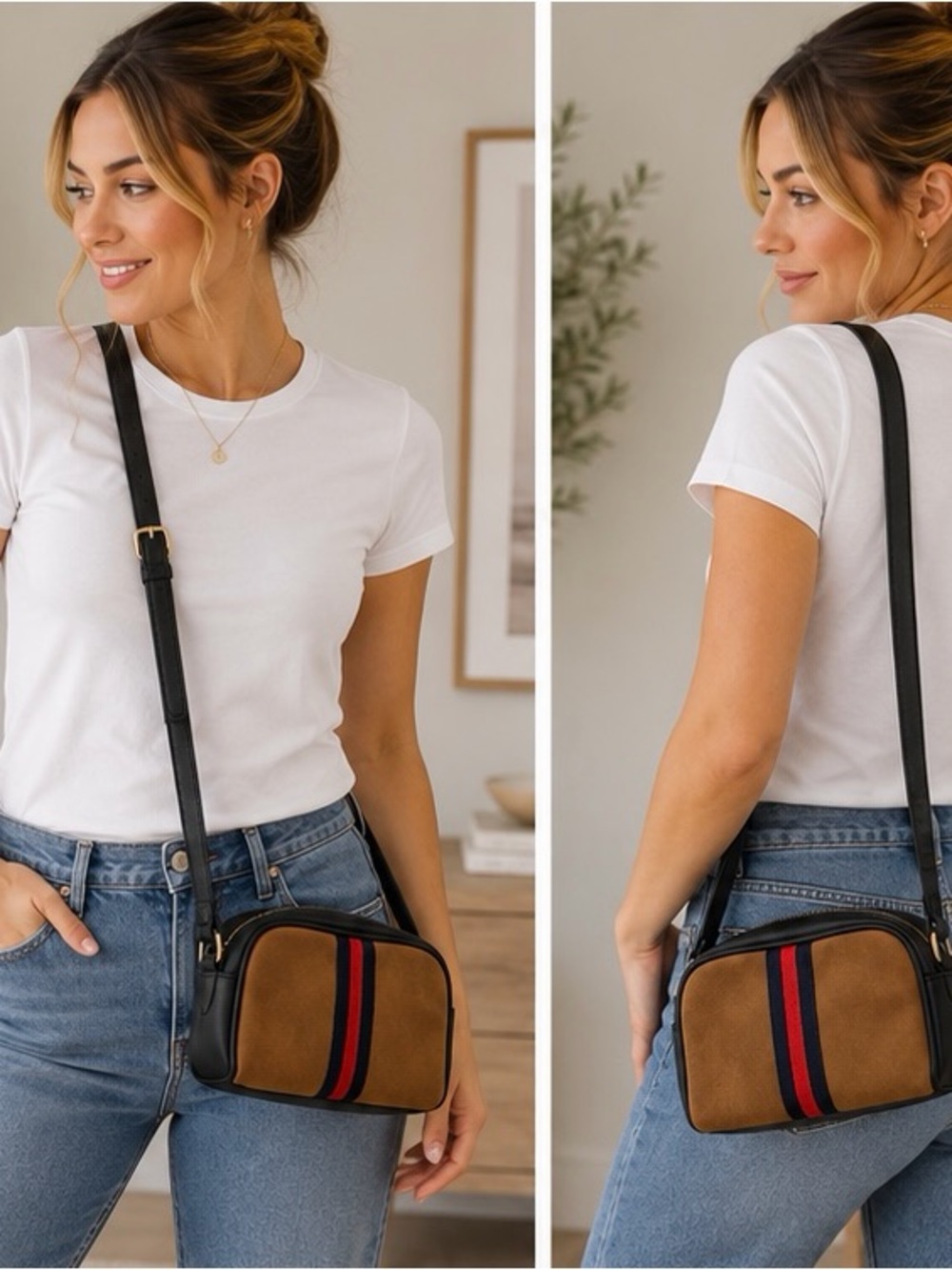 VICI Miss Punctuality Crossbody Bag - Tan